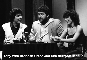 Tony Kenny, Brendan Grace & Kim Newport